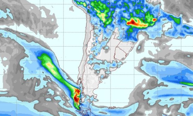 Pronóstico de lluvias domingo 4 de diciembre.