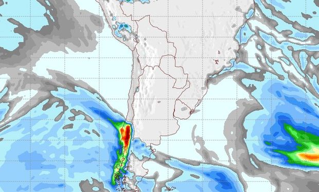 Pronóstico de lluvias para el viernes 1° de agosto.