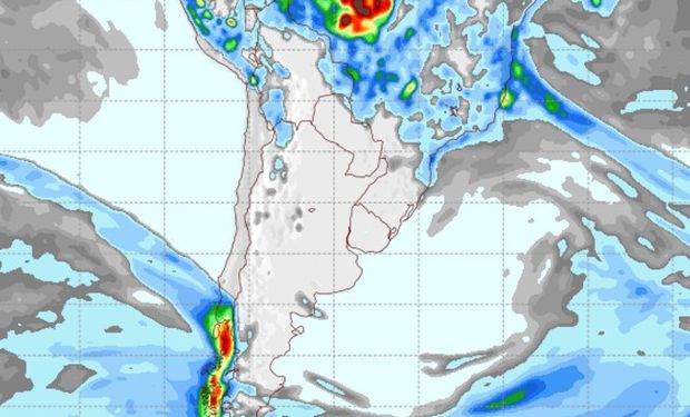 Pronóstico lluvias para el sábado 17 de diciembre.