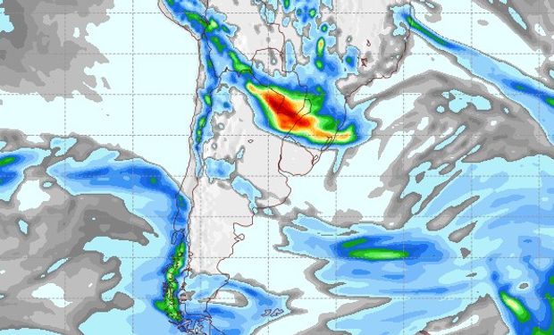 Pronóstico de lluvias para el 7 de octubre.