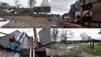 En imágenes: de nuevo el clima vuelve a golpear a la principal cuenca lechera