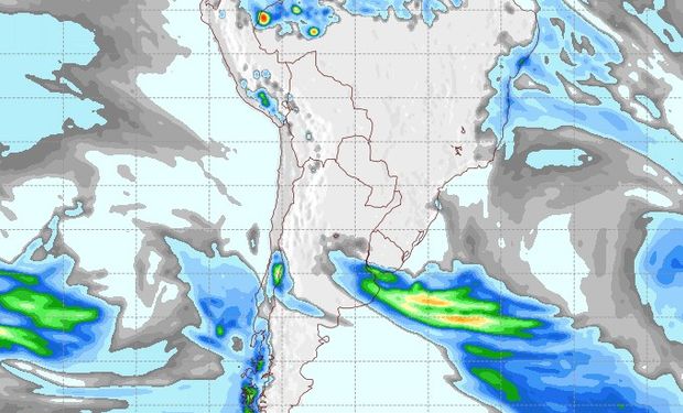 Pronóstico de lluvias para el domingo 3 de agosto.