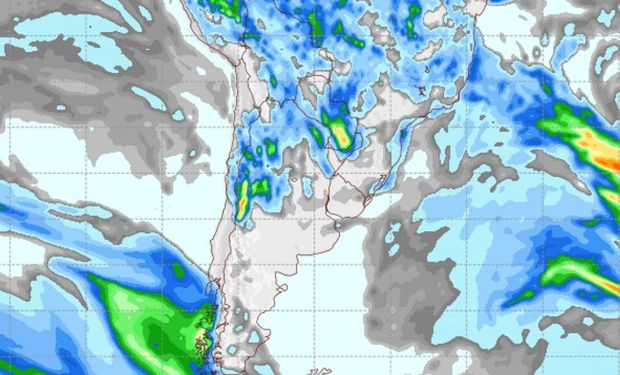 Pronóstico de lluvias para el miércoles 19 de abril.