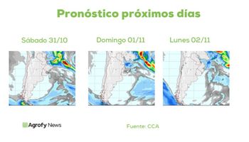 Pronóstico del tiempo: con aire frío, primeros indicios para el arranque de noviembre
