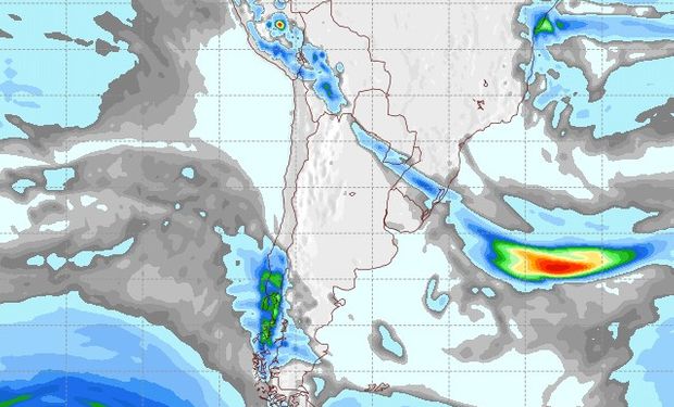 Pronóstico de lluvias para el miércoles 6 de septiembre.