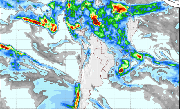 La falta de agua afecta a gran parte del país: qué dice el pronóstico de lluvias