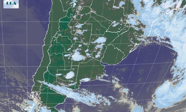 Las marcas térmicas que durante ayer han sido elevadas disminuirán por el pasaje del sistema meteorológico.