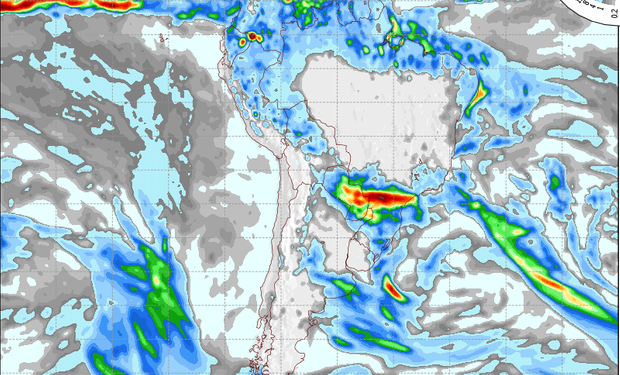 Pronóstico válido para el viernes.