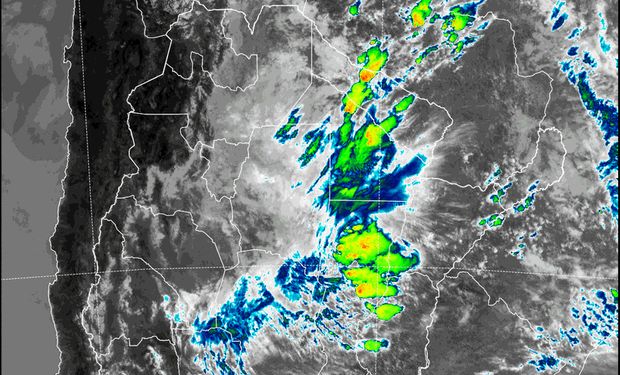 9 provincias del norte están bajo alerta por tormentas del Servicio Mateorológico Nacional