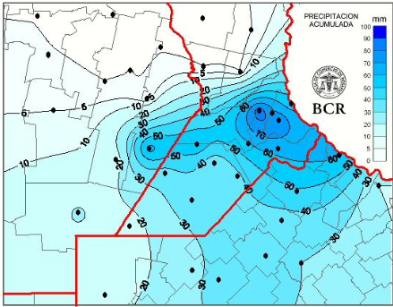 lluvias bcr