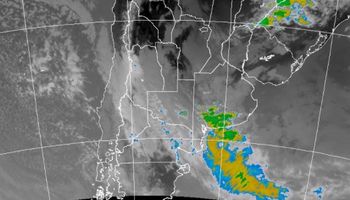 Alerta por tormentas severas sobre el centro