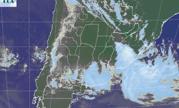 Una nueva perturbación ya deja coberturas en toda la provincia de BA y se espera que las precipitaciones continúen en forma dispersa.