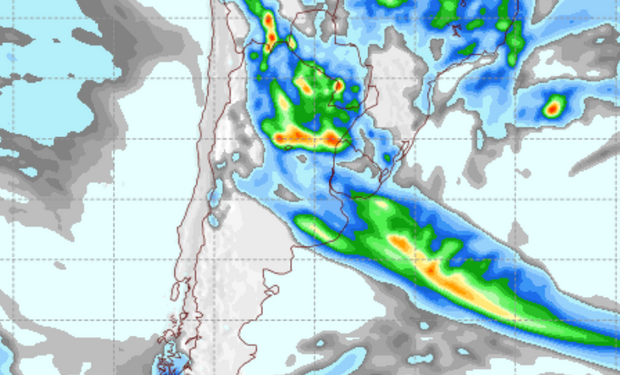 Para cuándo vuelven las lluvias significativas sobre la zona central de la región pampeana