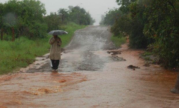 La zona en donde llovió en horas lo que llueve en todo el mes