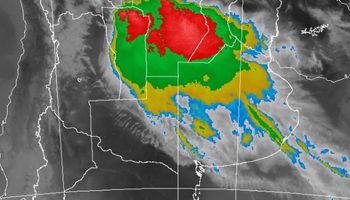 Lluvias generalizadas sobre Córdoba