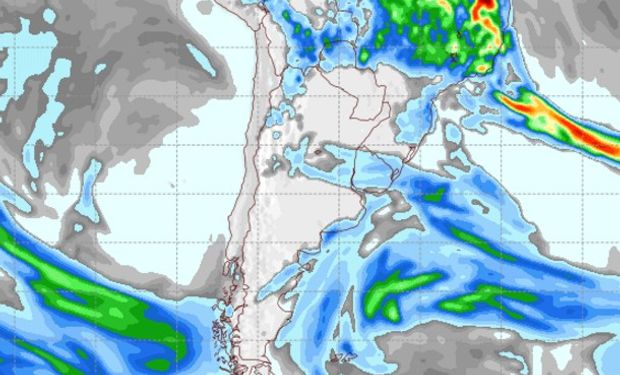 Pronóstico lluvias para el miércoles 14 de diciembre.