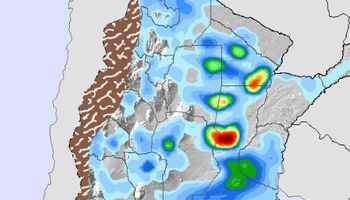 Sin lluvias hasta el lunes
