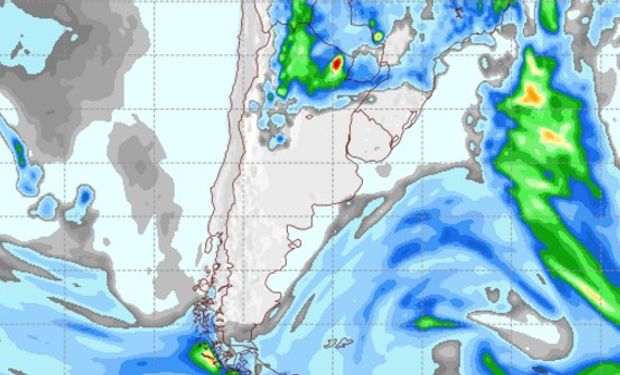 Pronóstico de lluvias para el 12 de noviembre de 2016.