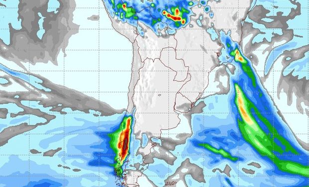 Pronóstico de lluvias para el miércoles 4 de octubre.