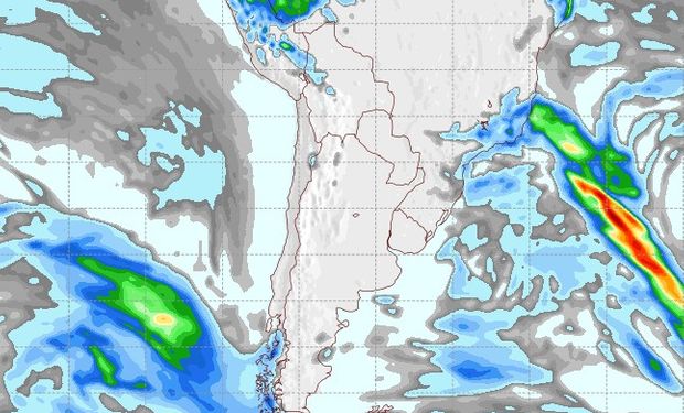 Pronóstico de lluvias para el 2 de agosto.