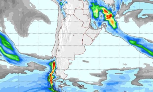 Pronóstico de lluvias 5 de noviembre de 2016.