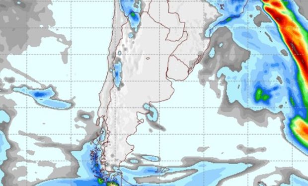 Pronóstico de precipitaciones para el 19 de noviembre de 2016.