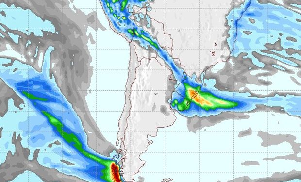 Pronóstico de precipitaciones para el 17 de septiembre.