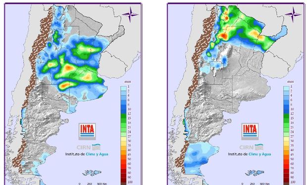 Mapa de Precipitaciones.