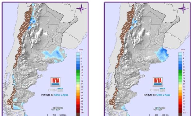 Mapa de Precipitaciones.