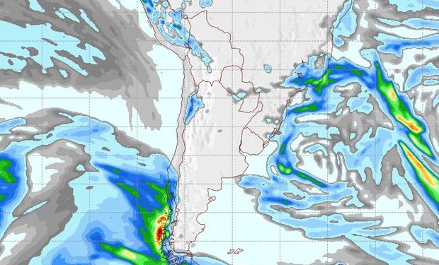 Pronóstico de lluvias para el 3 de agosto.