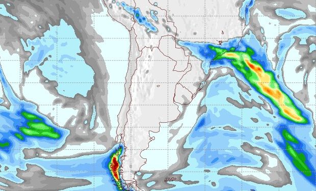 Pronóstico de lluvias para el 1° de agosto.
