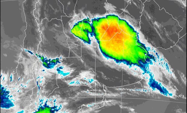 Alerta amarilla por tormentas y aviso para localidades de Buenos Aires, Entre Ríos y Santa Fe