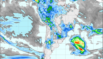 Tiempo nuboso y probables lluvias sobre varias regiones