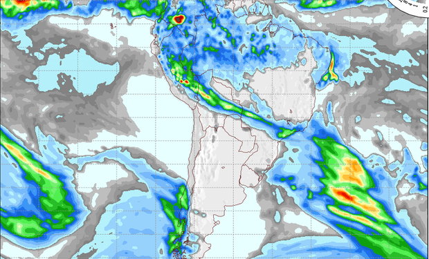 Pronóstico válido para el domingo.