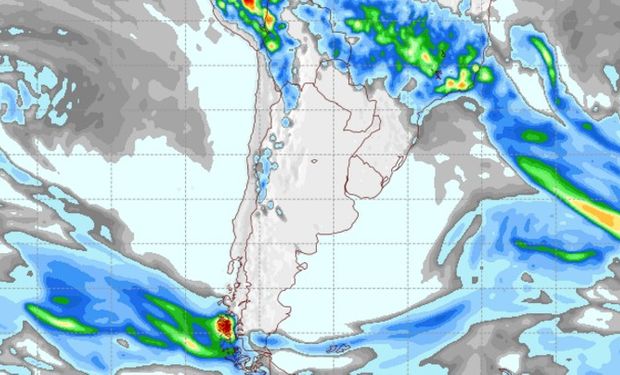 Pronóstico de lluvias jueves 1 de diciembre.