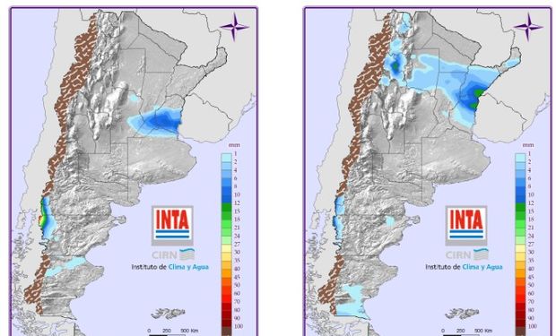 Mapa de Precipitaciones.