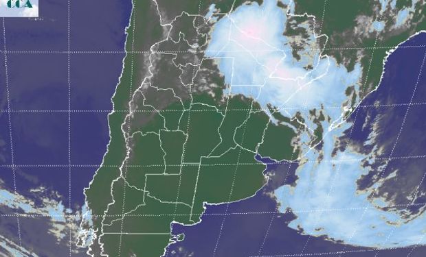 Las tormentas más destacadas, ya están cruzando a territorio paraguayo.
