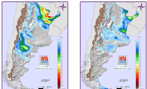 Mapa de Precipitaciones.