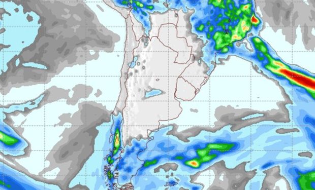 Pronóstico lluvias para el martes 13 de diciembre.