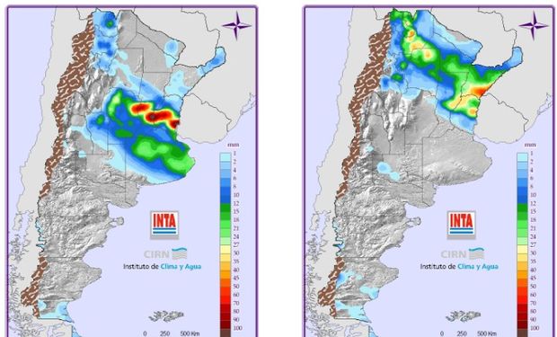 Mapa de Precipitaciones.