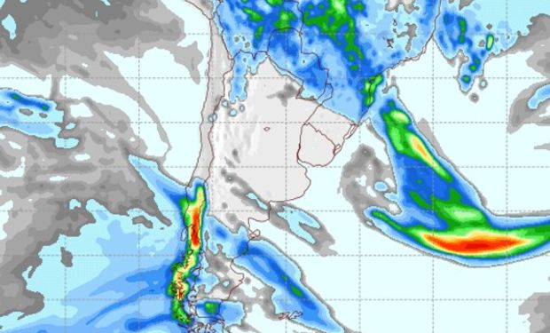 Pronóstico de lluvias para el miércoles 21 de diciembre.