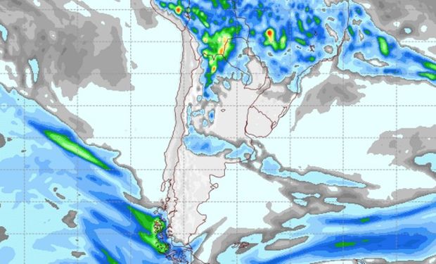 Pronóstico de lluvias sábado 3 de diciembre.