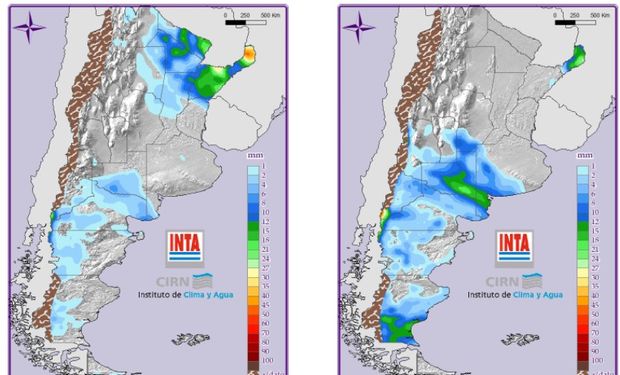 Mapa de Precipitaciones.