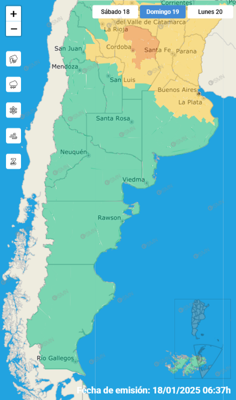 lluvias argentina