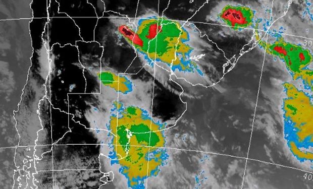 Se esperan lluvias y tormentas fuertes en regiones del centro.
