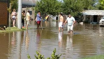 Evacúan un pueblo en Córdoba por las fuertes lluvias