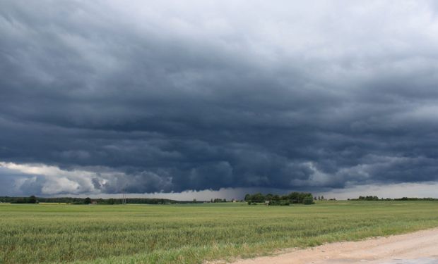 Alerta por tormentas fuertes con lluvias en Santa Fe y Córdoba