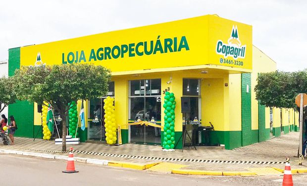 Loja Agropecuária Copagril no município de Naviraí (MS), última a ser inaugurada pela rede. (foto - Copagril)