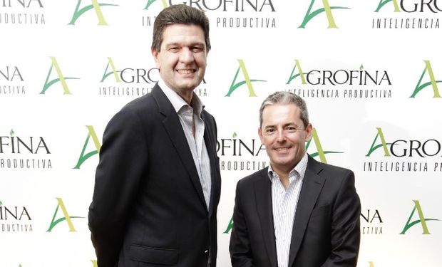 Horacio Busanello, CEO de Grupo Los Grobo, y Carlos Cellini, CEO de Agrofina.