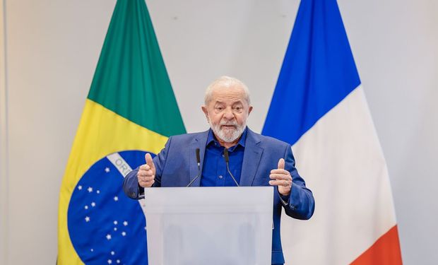 Lula revelou que o presidente da França, Emmanuel Macron, tem dificuldades no Congresso do seu país. Foto: Ricardo Stuckert